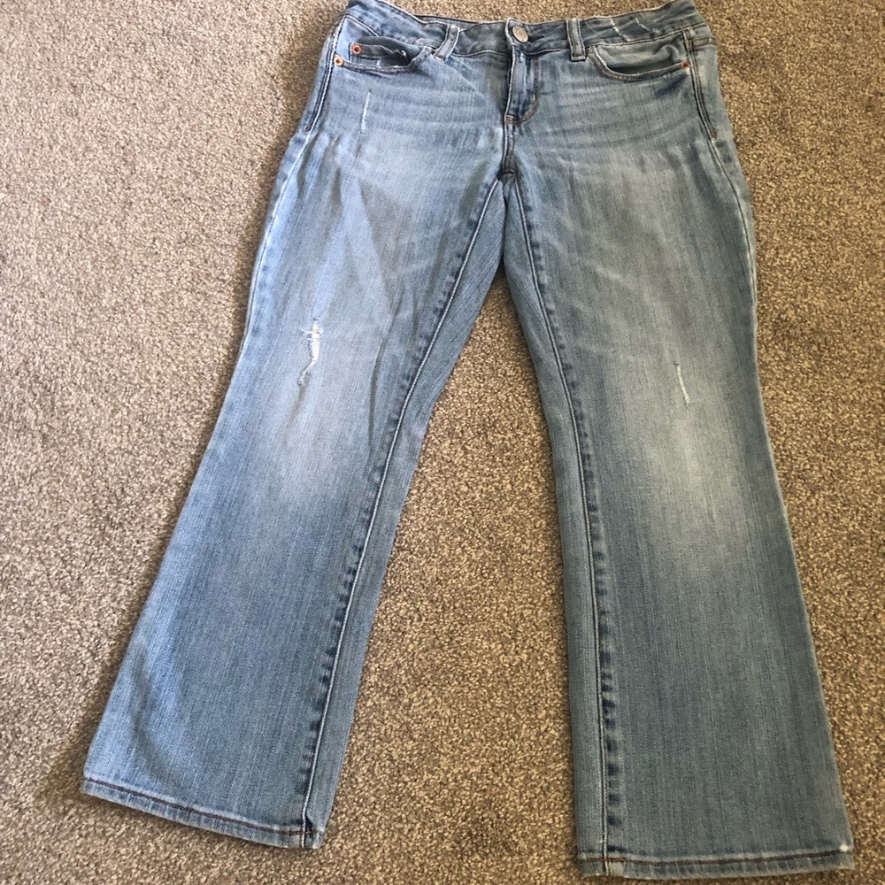 Classic Blue capris